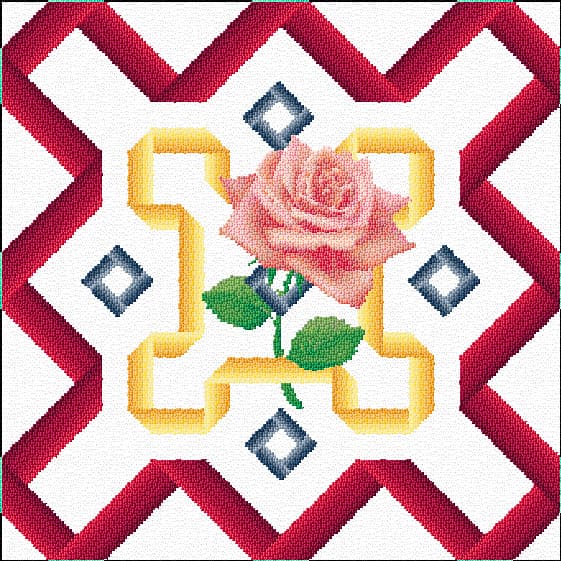 Cusion Cover free cross-stitch pattern