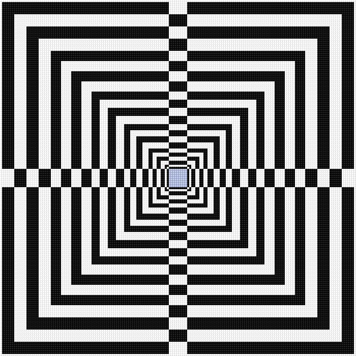 Cushion Cover free cross-stitch pattern