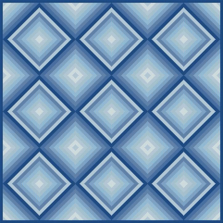 Cushion Cover free cross-stitch pattern