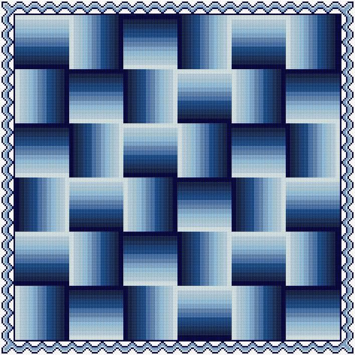 Cushion Cover free cross-stitch pattern