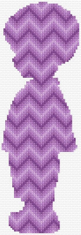 Boy free cross-stitch pattern