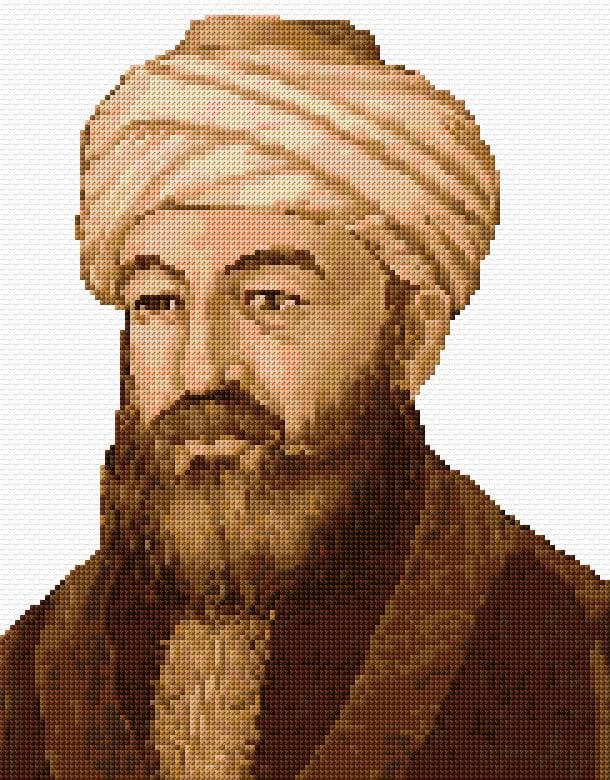 Rambam free cross-stitch pattern