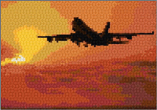 Sorry for Leaving Us free cross-stitch pattern