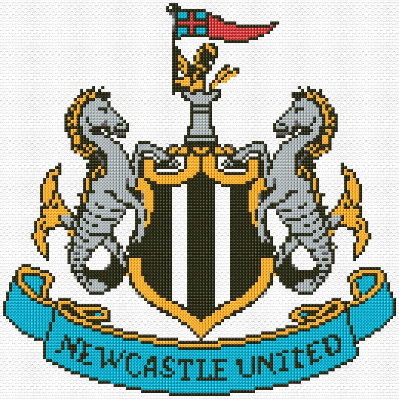 Newcastle free cross-stitch pattern