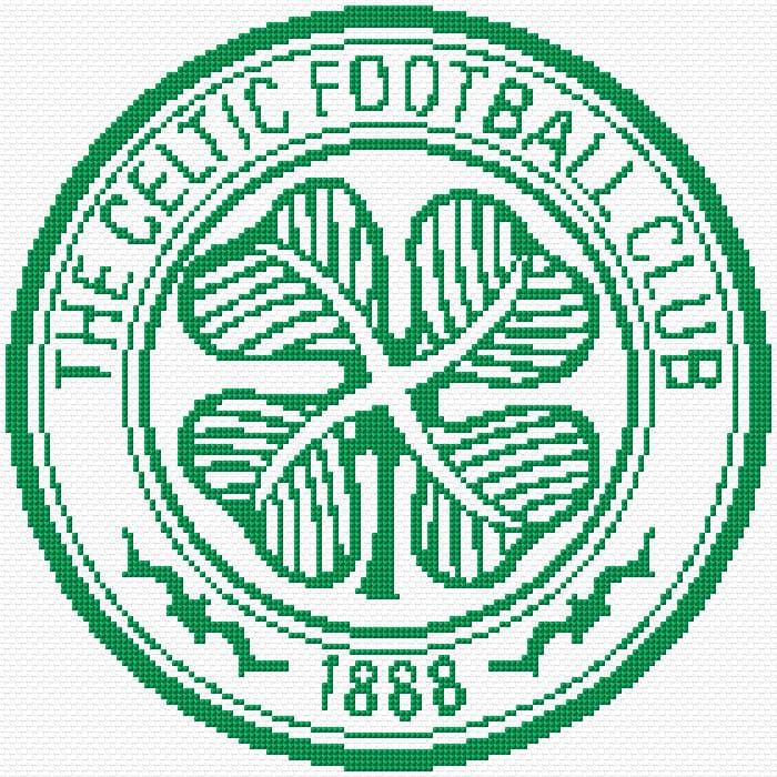 The Celtic Football Club free cross-stitch pattern