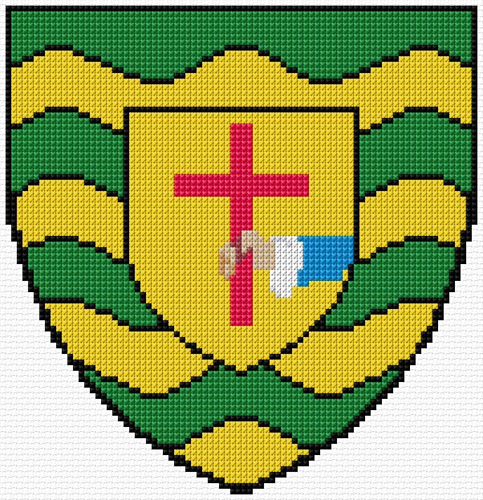 Donegal Crest free cross-stitch pattern