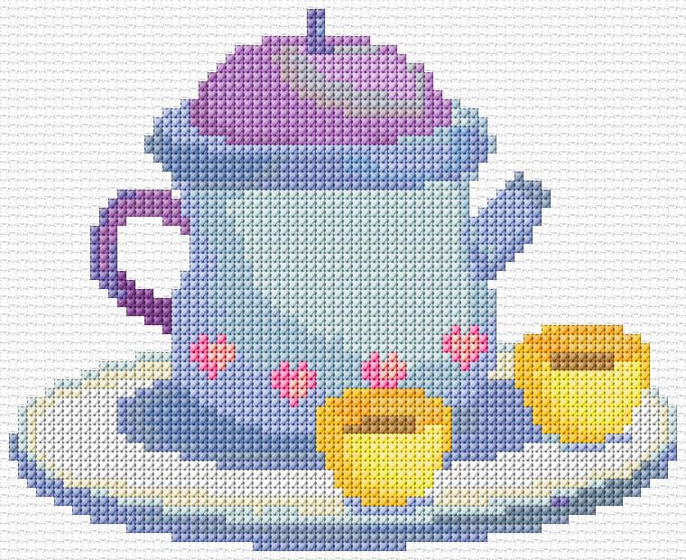 Good Morning free cross-stitch pattern
