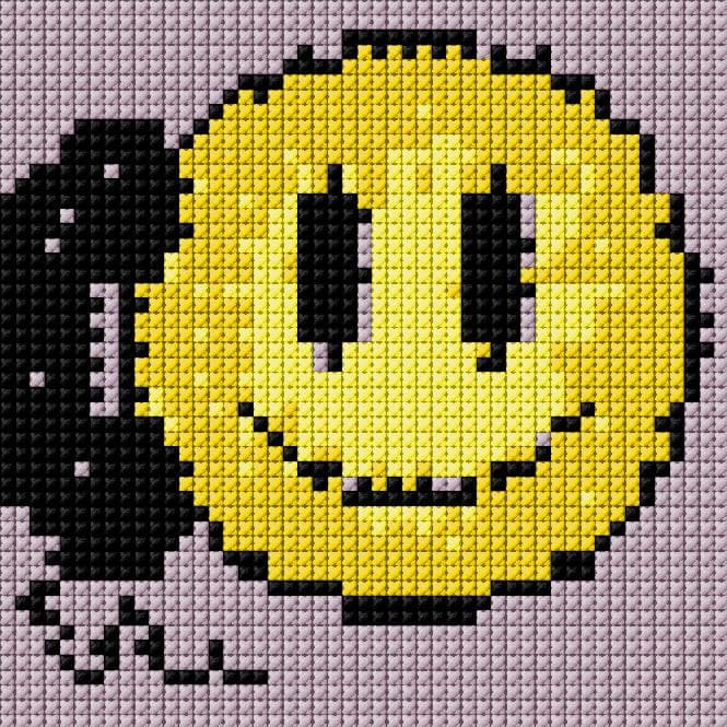Hallo free cross-stitch pattern