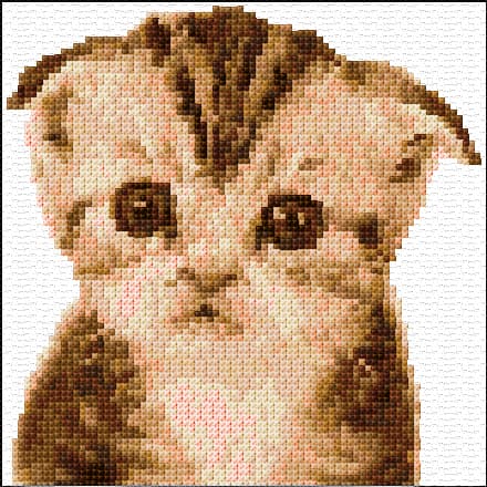 Sorrow free cross-stitch pattern