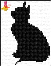 Cat and Butterfly free cross-stitch pattern