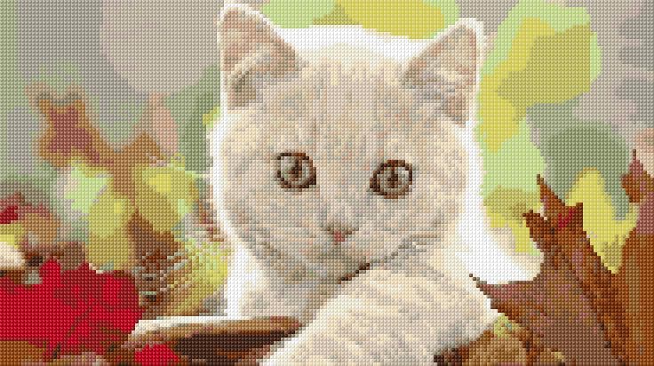 Autumn free cross-stitch pattern
