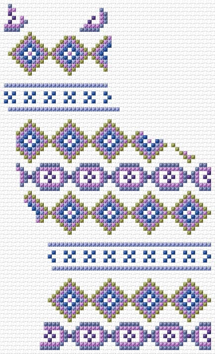 Cat free cross-stitch pattern