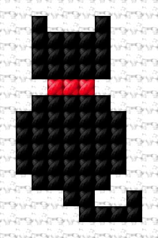 Cat free cross-stitch pattern