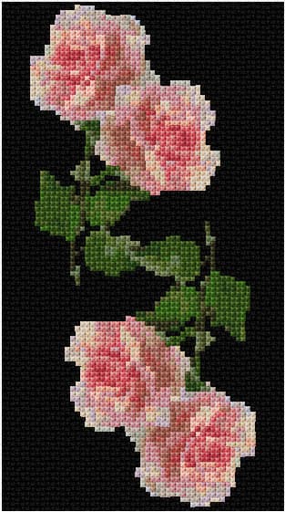 Eyeglass Case free cross-stitch pattern