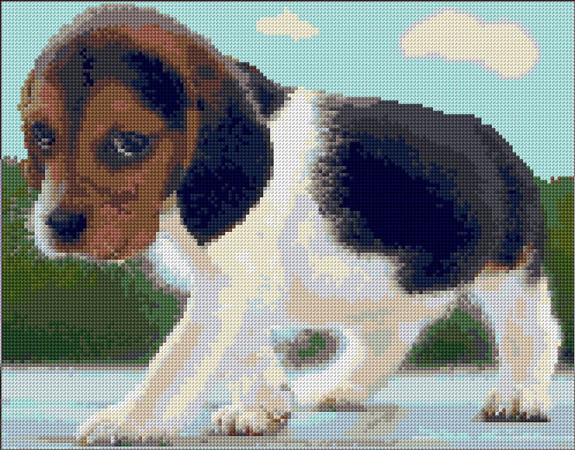 I am Lost free cross-stitch pattern