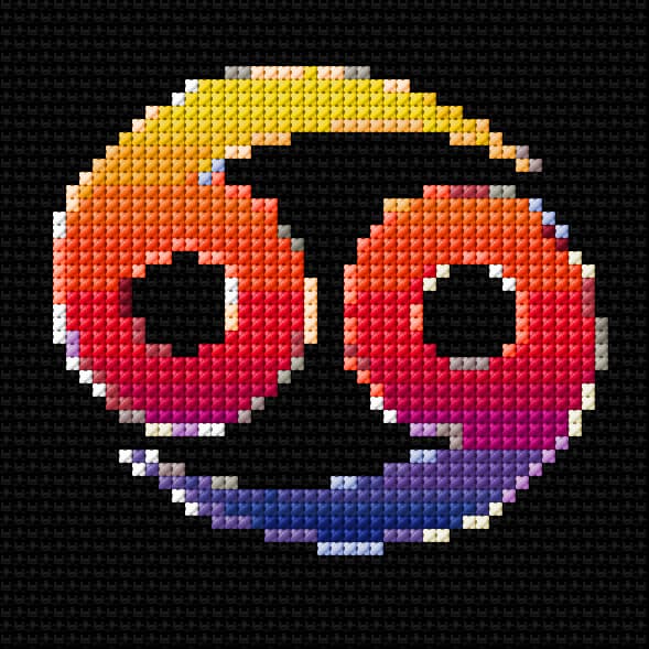 Cancer - Kit free cross-stitch pattern