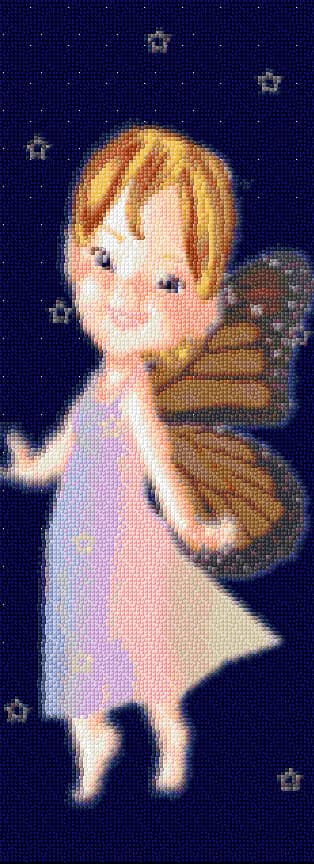 Fairy of the Stars free cross-stitch pattern