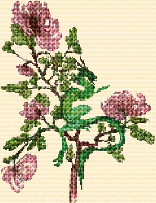 Mini Dragon free cross-stitch pattern