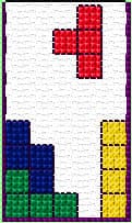 Tetris free cross-stitch pattern