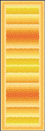 Shades of Yellow free cross-stitch pattern