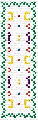 Joy free cross-stitch pattern