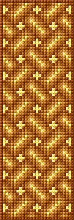 Bookmark free cross-stitch pattern