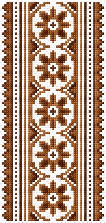 Bookmark free cross-stitch pattern
