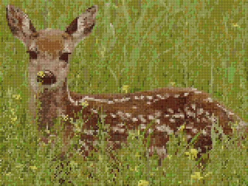 Dzheiran free cross-stitch pattern