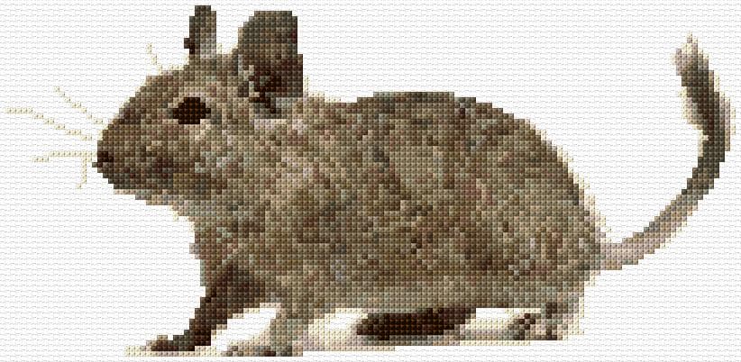 Deguf free cross-stitch pattern