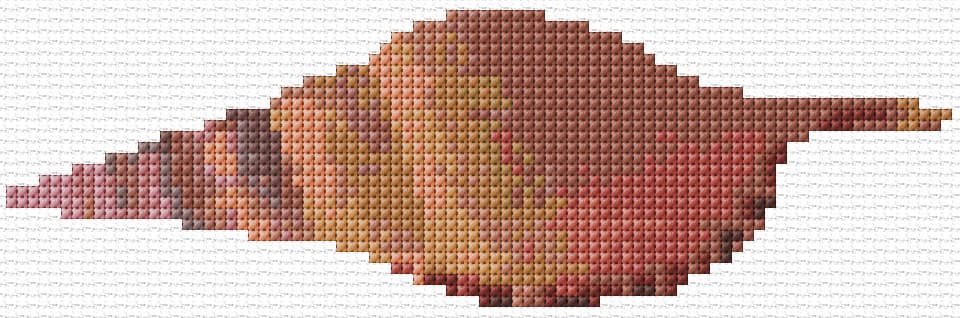 Sea Shell 2 free cross-stitch pattern