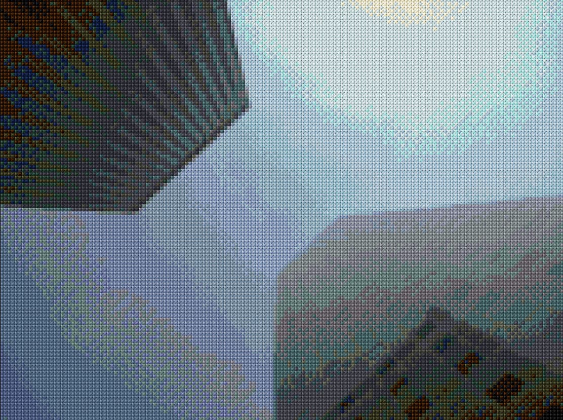 Two Towers - 3 free cross-stitch pattern