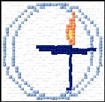 Flamin Chalice free cross-stitch pattern