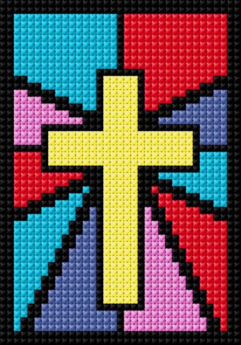 Cross free cross-stitch pattern