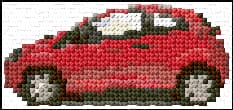 Ford Ka Small free cross-stitch pattern