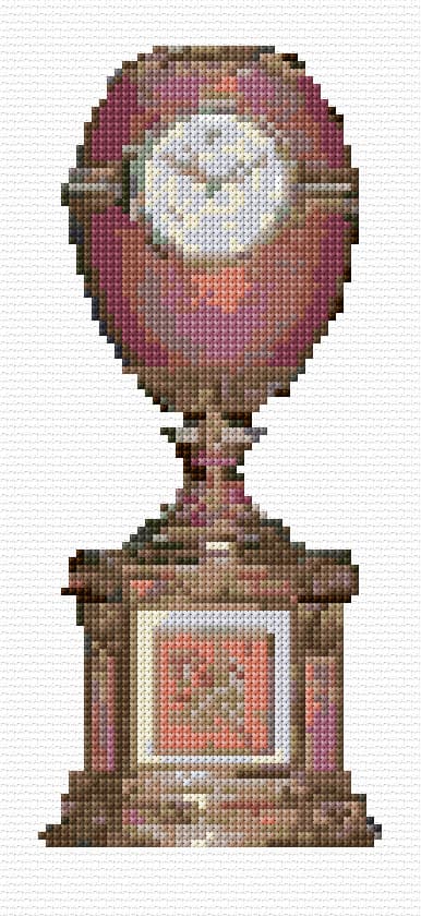 Rothschild Faberge Egg free cross-stitch pattern