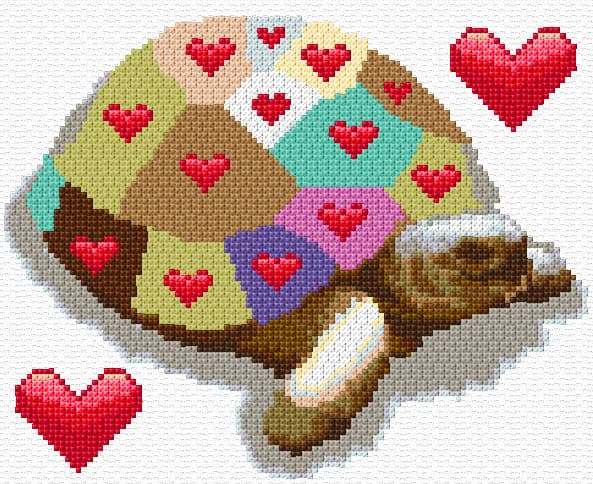 You're the Love of My Life free cross-stitch pattern