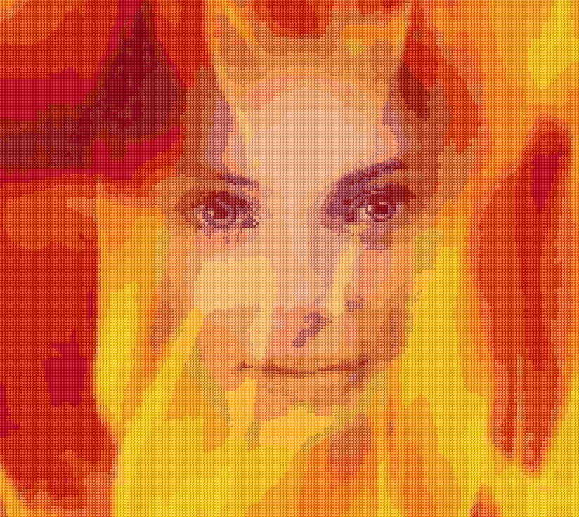 Fire Magic free cross-stitch pattern