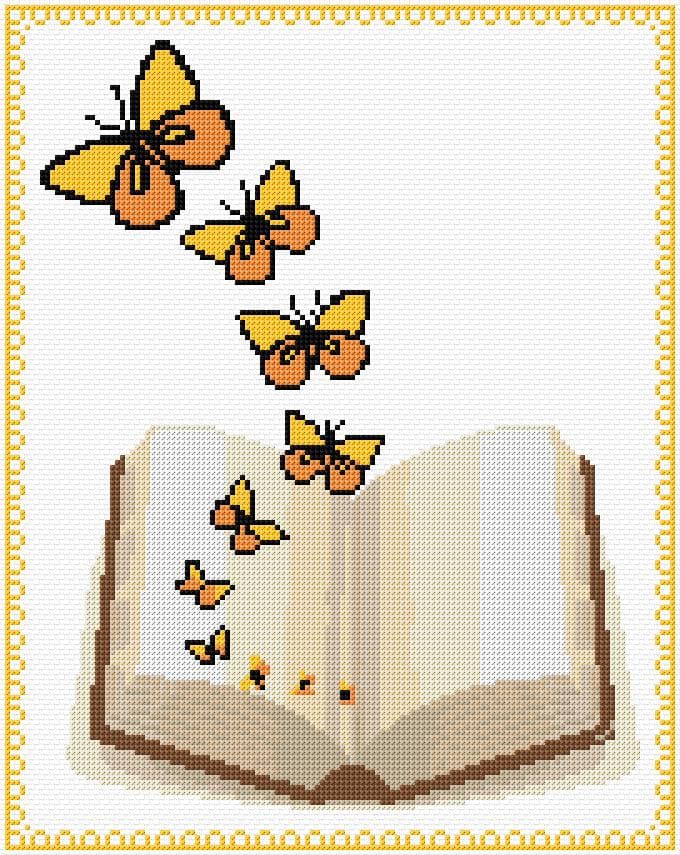Dream free cross-stitch pattern