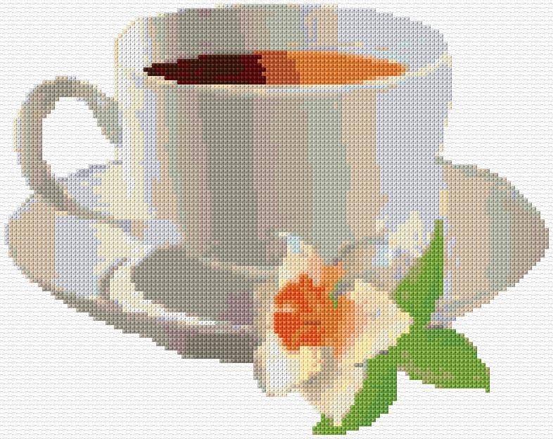 Good Morning free cross-stitch pattern