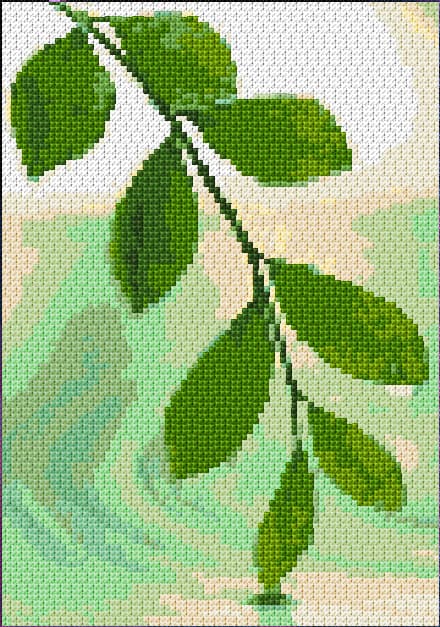 Clarity free cross-stitch pattern