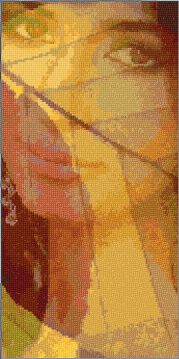 Golden Autumn free cross-stitch pattern