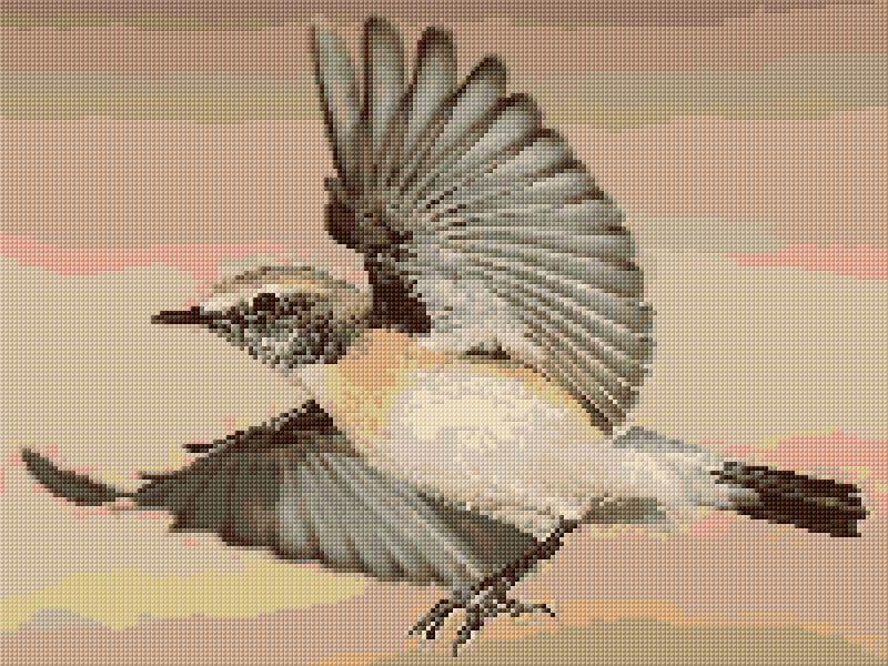 Bird Flight free cross-stitch pattern